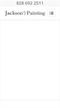 Mobile Screenshot of jacksonpaintingnc.net